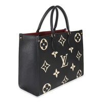 Reverse Monogram Giant Canvas Onthego MM