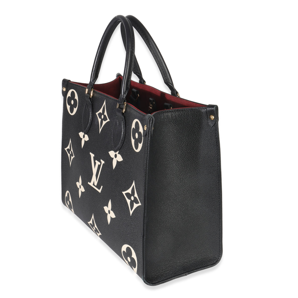 Reverse Monogram Giant Canvas Onthego MM