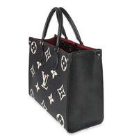 Reverse Monogram Giant Canvas Onthego MM