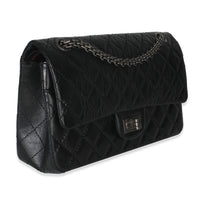 Black Quilted Aged Calfskin 2.55 Reissue 225 Flap Bag