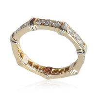 White Gold & Yellow Gold Diamond Vintage Contessa Band