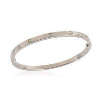 White Gold Diamond Small Model Love Bracelet