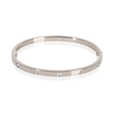 White Gold Diamond Small Model Love Bracelet