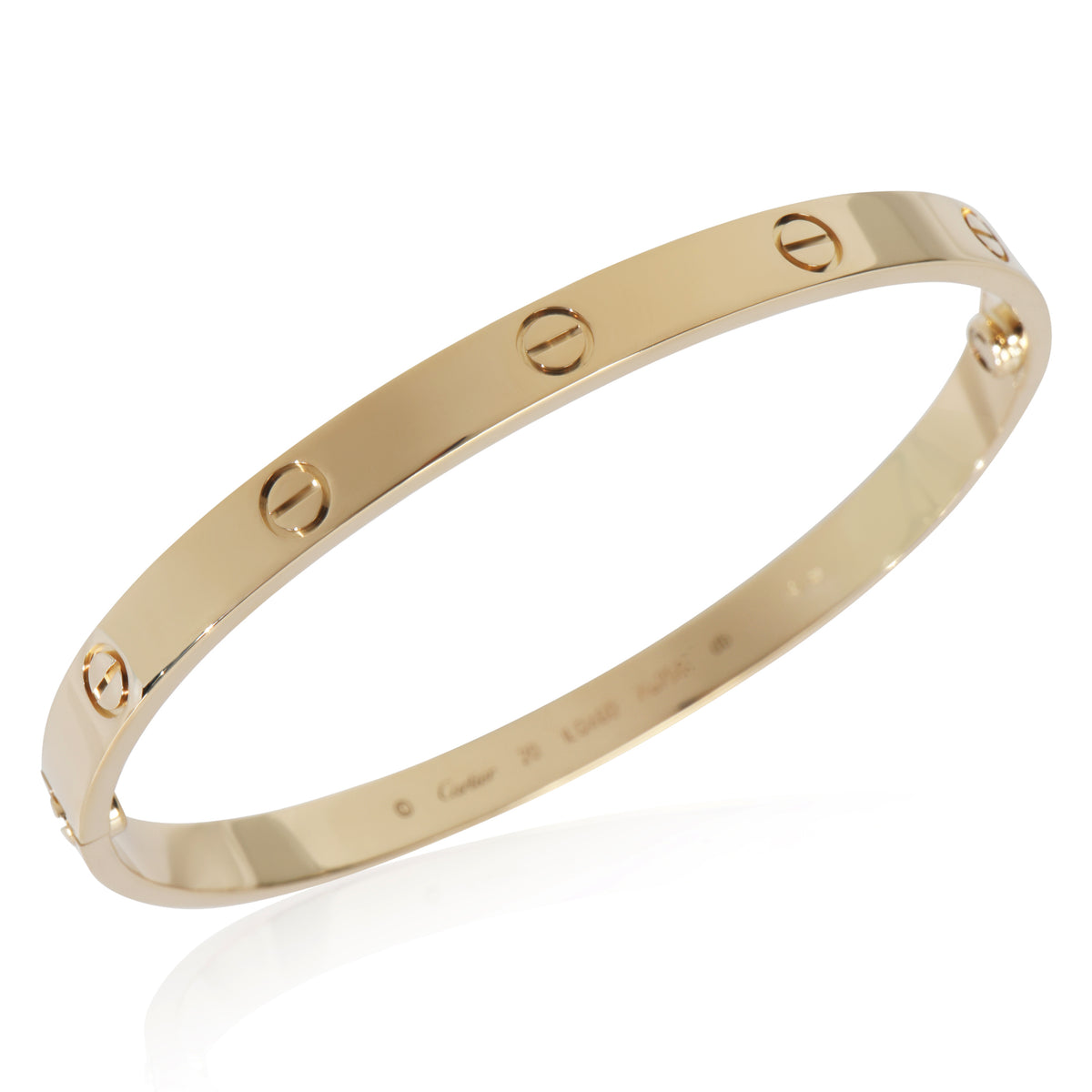 Yellow Gold  Love Bracelet