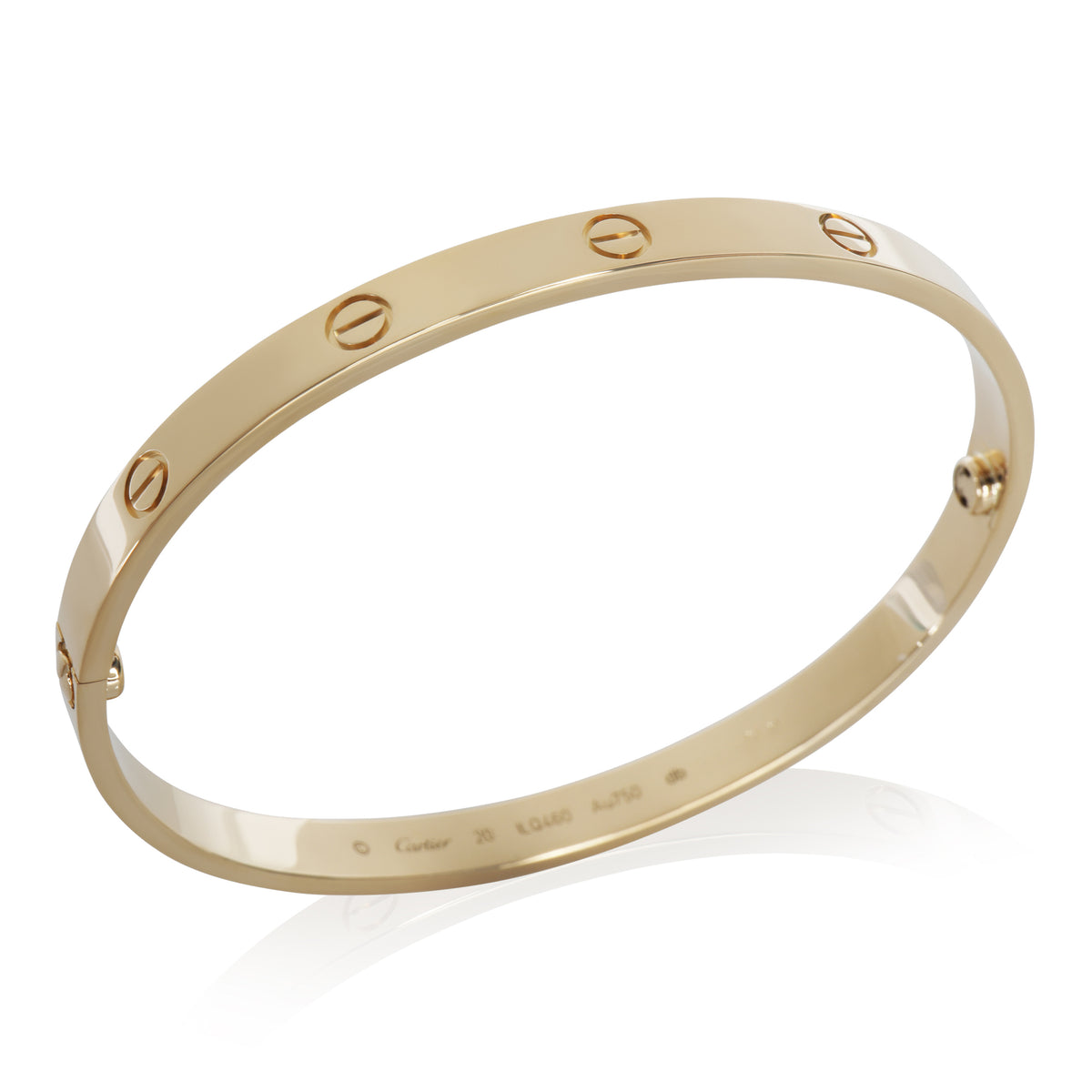 Yellow Gold  Love Bracelet