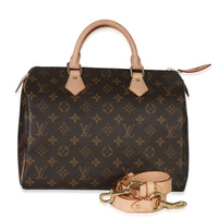Monogram Canvas Speedy 30