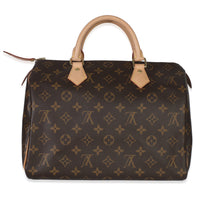 Monogram Canvas Speedy 30