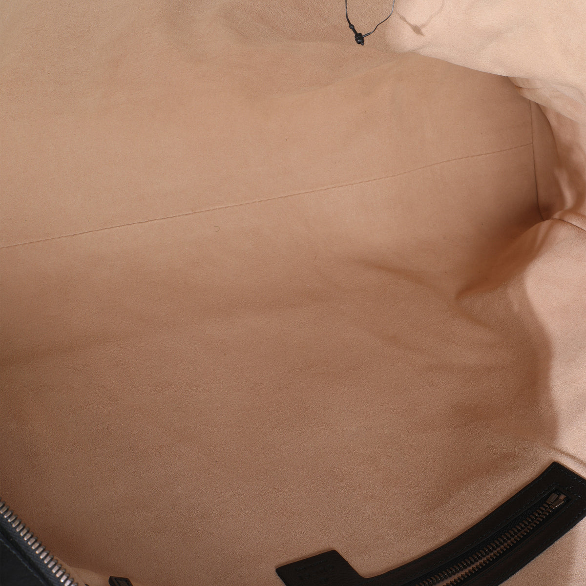 Black Calfskin Large Re(Belle) Shoulder Bag