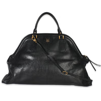 Black Calfskin Large Re(Belle) Shoulder Bag