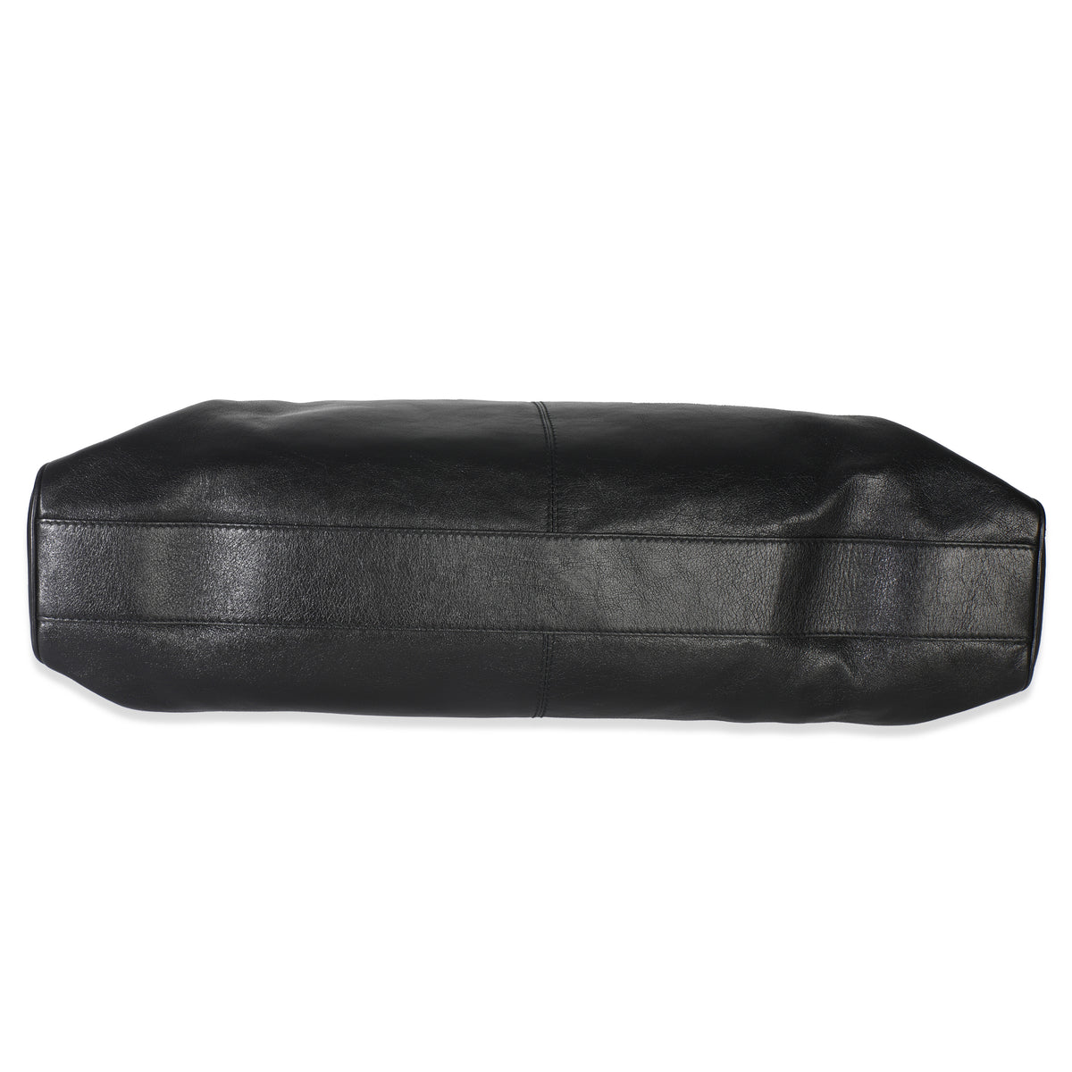 Black Calfskin Large Re(Belle) Shoulder Bag