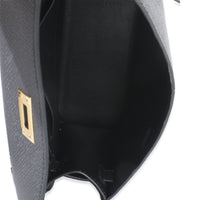 Black Epsom Sellier Mini Kelly II 20 GHW