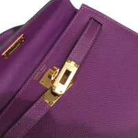 Anemone Epsom Sellier Mini Kelly II 20 GHW