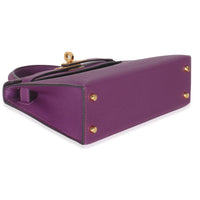 Anemone Epsom Sellier Mini Kelly II 20 GHW