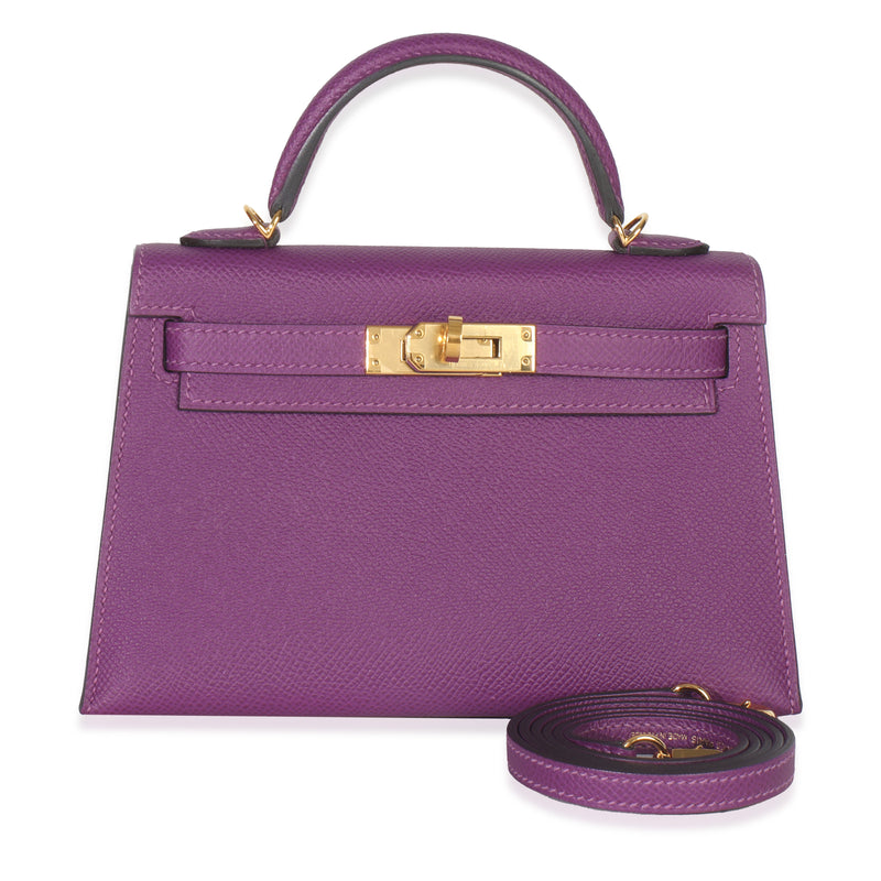 Anemone Epsom Sellier Mini Kelly II 20 GHW