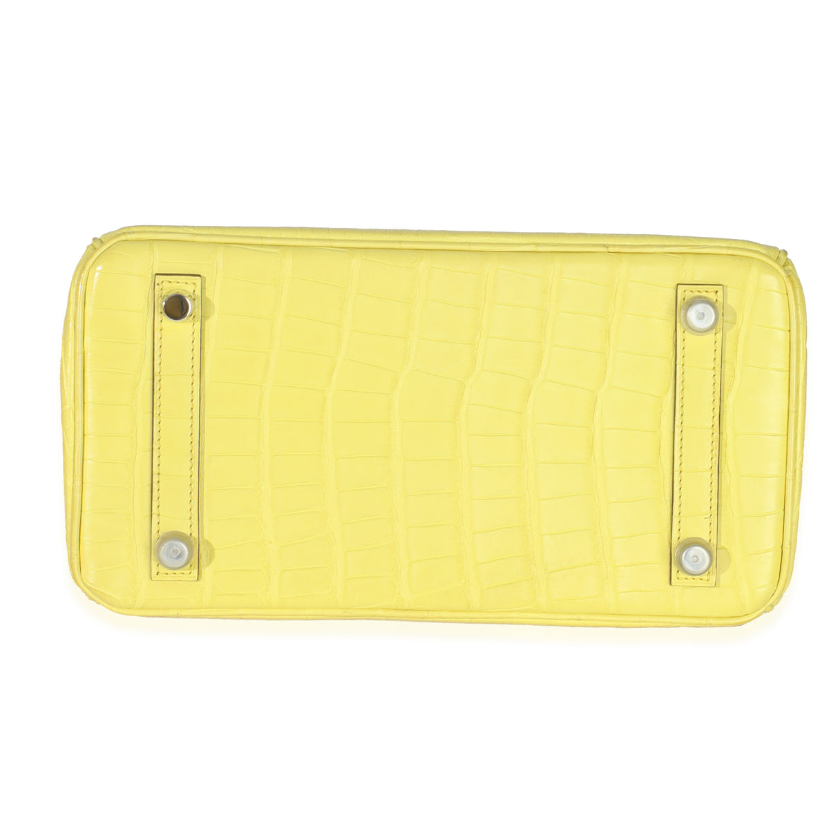 Lime Mississippiensis Matte Alligator Birkin 25 PHW