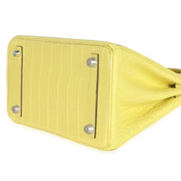 Lime Mississippiensis Matte Alligator Birkin 25 PHW