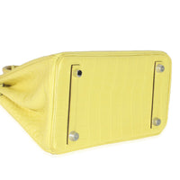 Lime Mississippiensis Matte Alligator Birkin 25 PHW