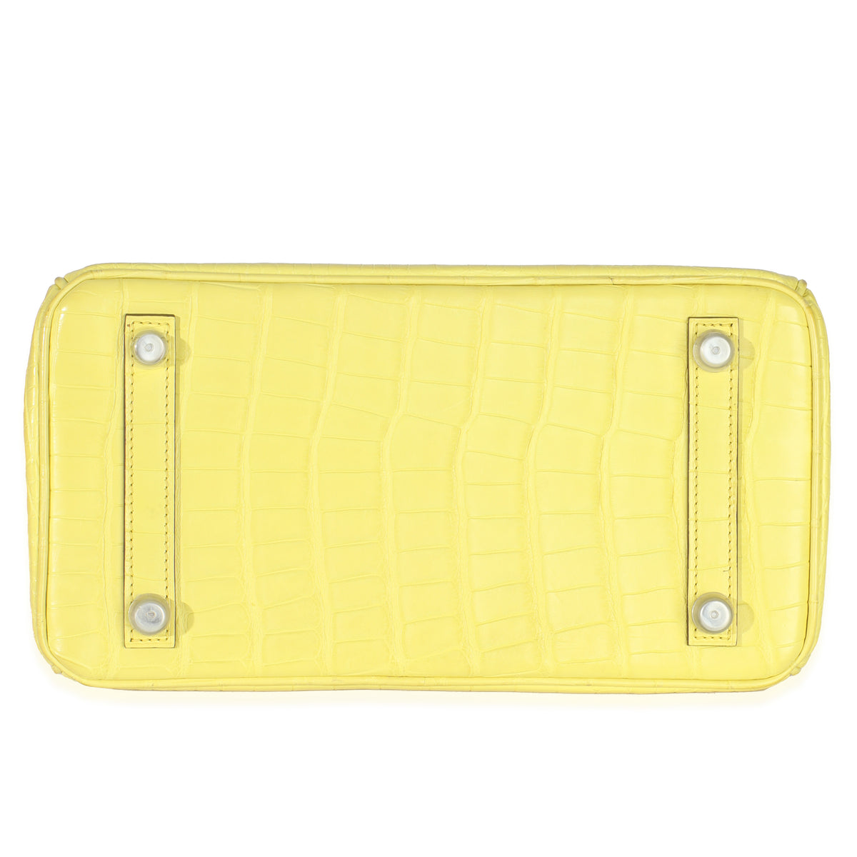 Lime Mississippiensis Matte Alligator Birkin 25 PHW