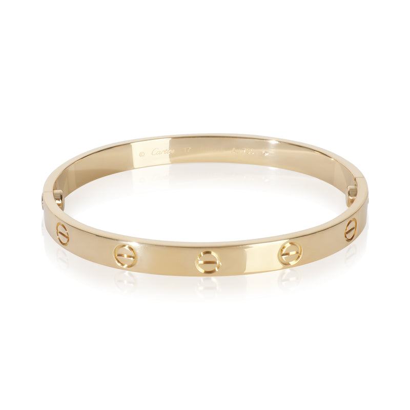 Yellow Gold  Love Bracelet