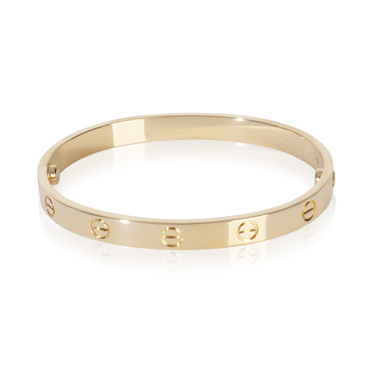 Yellow Gold  Love Bracelet