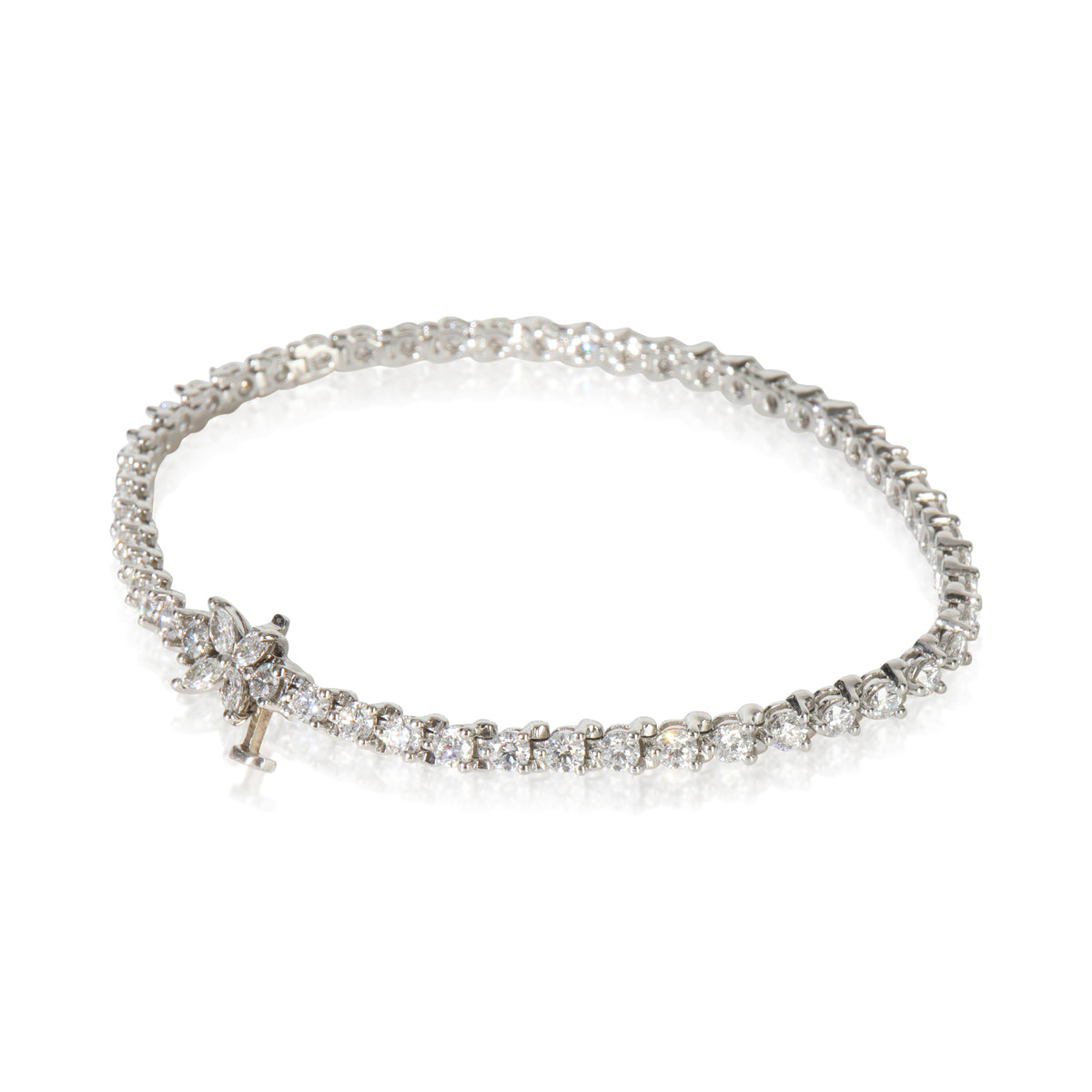 Platinum Diamond Victoria Tennis Bracelet