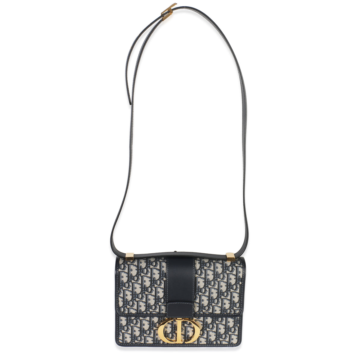 Blue Oblique Jacquard 30 Montaigne Bag