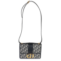 Blue Oblique Jacquard 30 Montaigne Bag