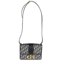 Blue Oblique Jacquard 30 Montaigne Bag