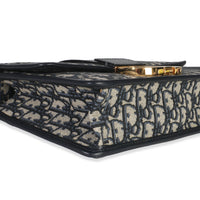 Blue Oblique Jacquard 30 Montaigne Bag