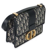 Blue Oblique Jacquard 30 Montaigne Bag