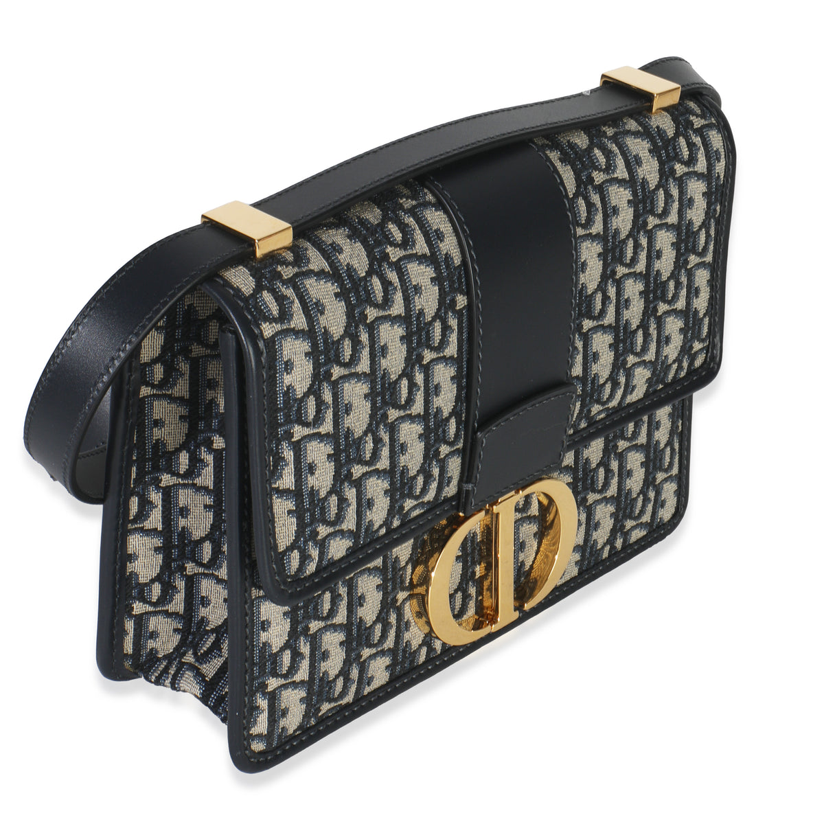 Blue Oblique Jacquard 30 Montaigne Bag