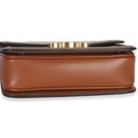 White Calfskin Triomphe Canvas Teen Triomphe