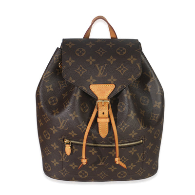Monogram Canvas Montsouris Backpack MM NM