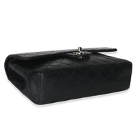 Vintage Black Quilted Lambskin Medium Classic Double Flap Bag