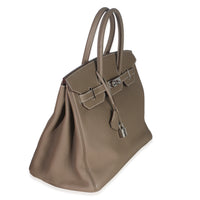 Etoupe Togo Birkin 35 PHW