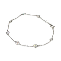Platinum Diamond Elsa Peretti Diamond By The Yard Bracelet