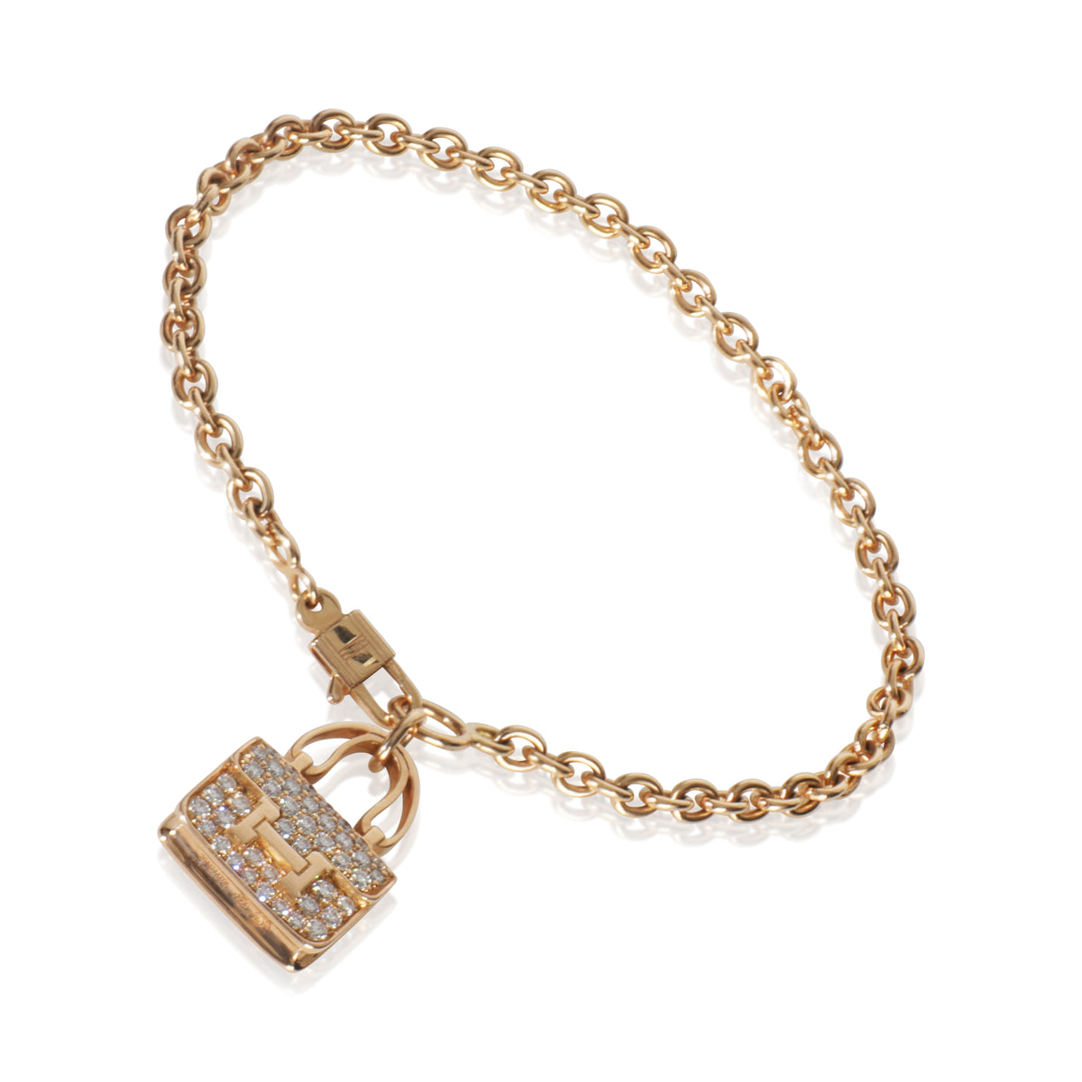 Rose Gold Diamond Amulettes Collection Constance Bracelet