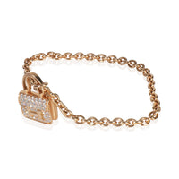 Rose Gold Diamond Amulettes Collection Constance Bracelet