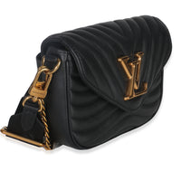 Black Calfskin New Wave Multi Pochette