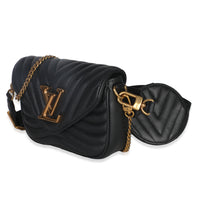Black Calfskin New Wave Multi Pochette