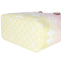 Light Pink Monogram Giant Canvas By The Pool Neverfull MM