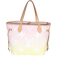 Light Pink Monogram Giant Canvas By The Pool Neverfull MM