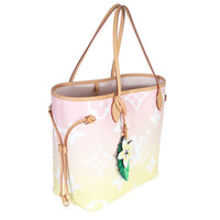 Light Pink Monogram Giant Canvas By The Pool Neverfull MM