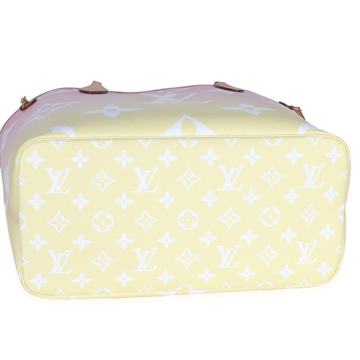 Light Pink Monogram Giant Canvas By The Pool Neverfull MM