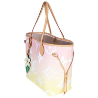 Light Pink Monogram Giant Canvas By The Pool Neverfull MM