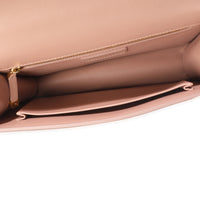 Beige Smooth Box Calfskin 30 Montaigne Flap Bag