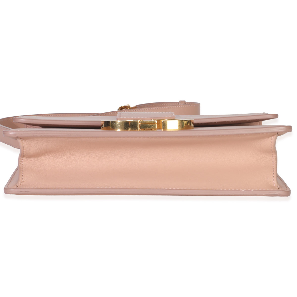 Beige Smooth Box Calfskin 30 Montaigne Flap Bag