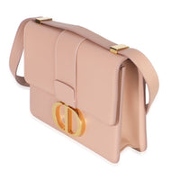 Beige Smooth Box Calfskin 30 Montaigne Flap Bag