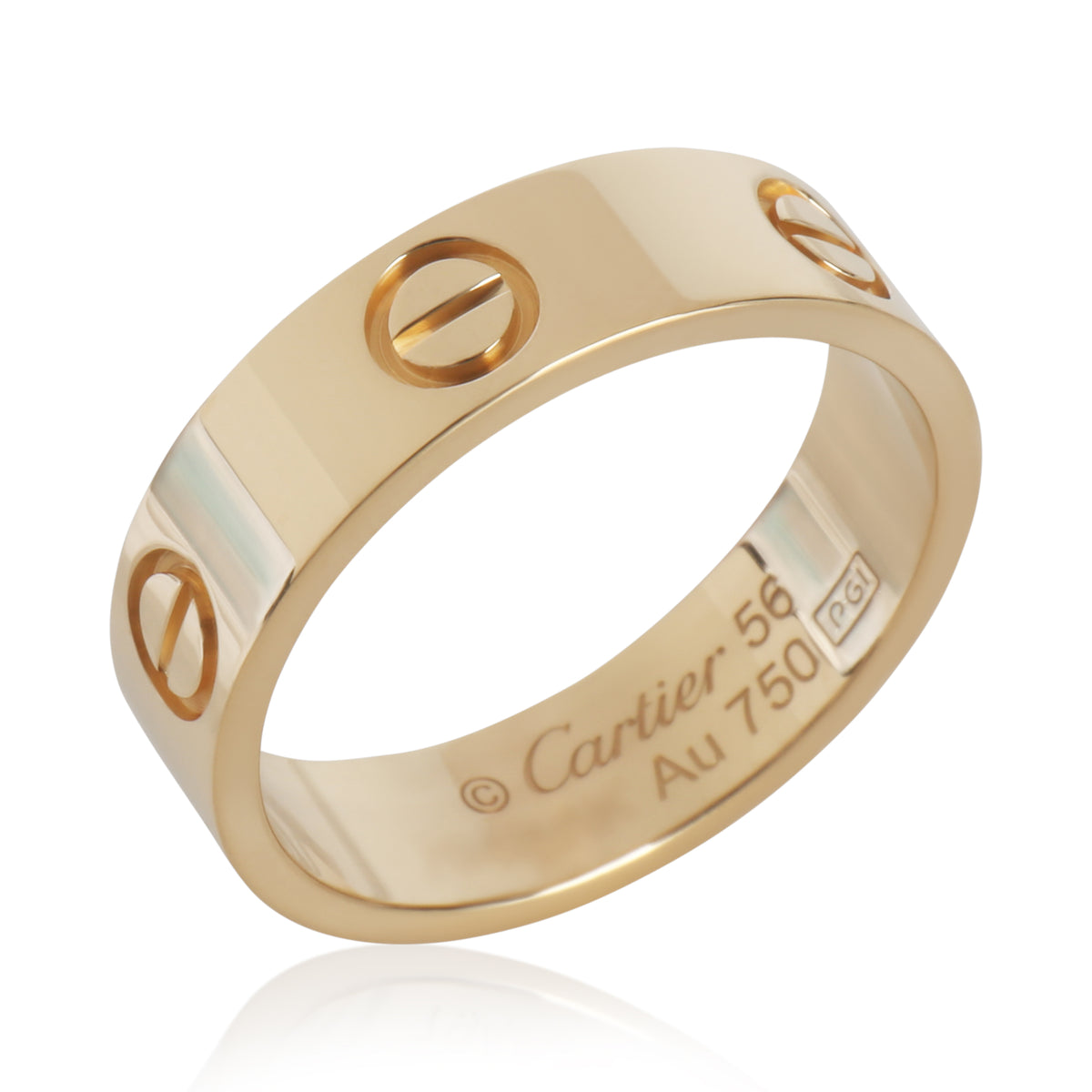Yellow Gold  Love Ring
