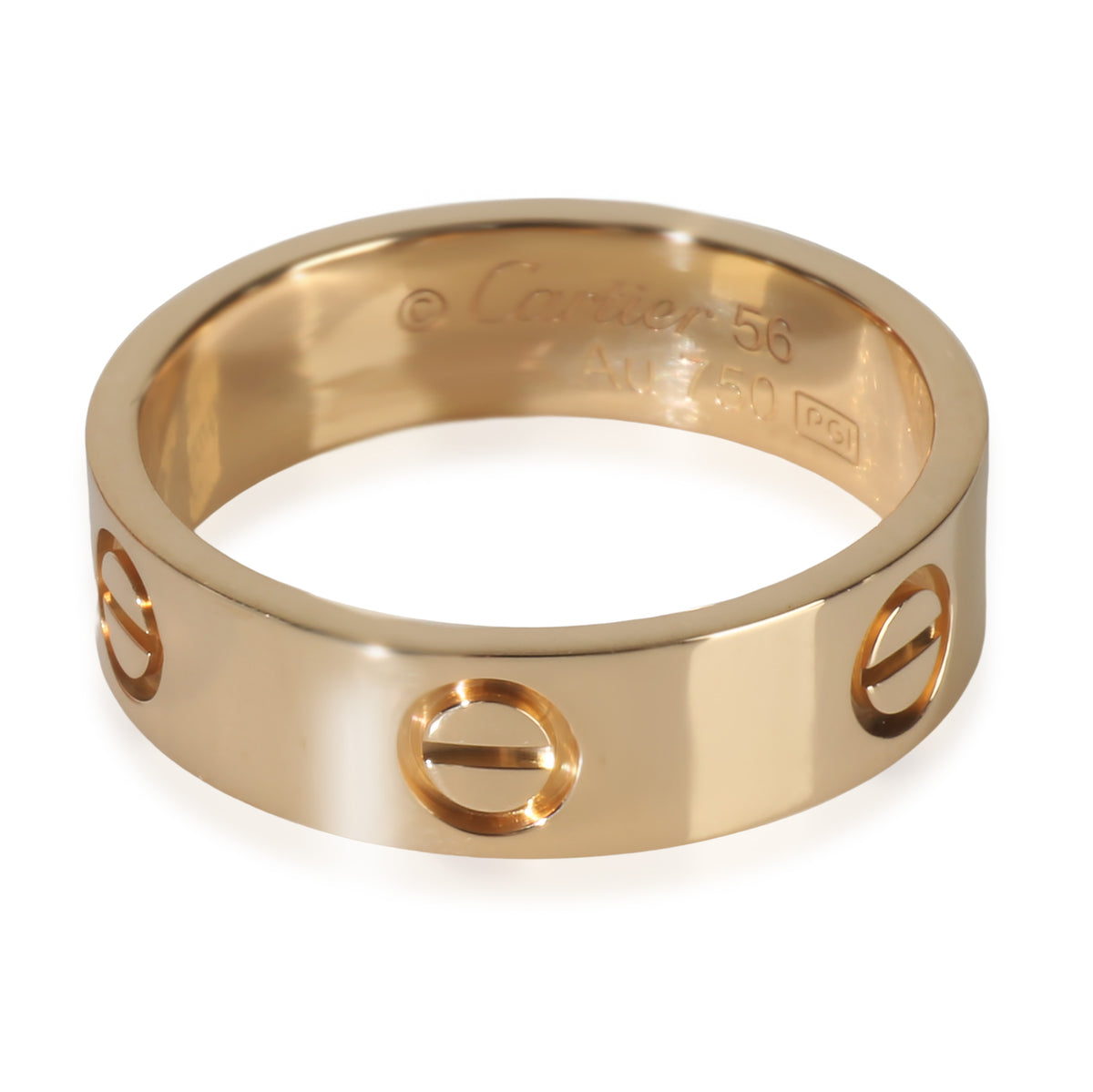 Yellow Gold  Love Ring